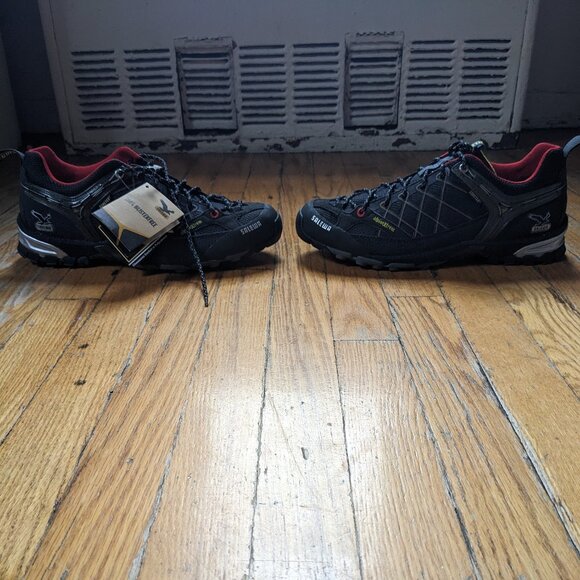 Salewa MS Firetail GTX Approach Shoe- Black and Yellow -  Size 10 US - Picture 6 of 14